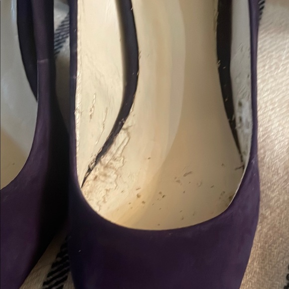 Nine West Purple Suede Heels - Picture 8 of 9